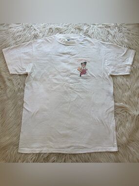 Vintage 80s Fredrickson Motor Express Trucking T Shirt Size Large Fallen Flag